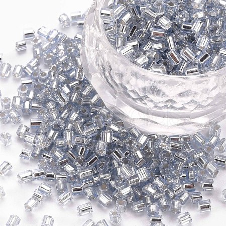 8/0 Glass Bugle Beads SEED-S032-07A-42A-1