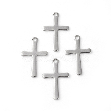 Tarnish Resistant 201 Stainless Steel Pendants STAS-F192-076P-1