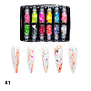 Laser Shining Plastic Nail Art Glitter MRMJ-Q074-005-1