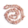 Natural Pink Opal Chips Beads Strands G-D0002-A16-2