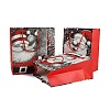 Christmas Paper Santa Claus Printed Tote Bags ABAG-P015-01A-2