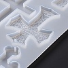 DIY Cross Pendant Silicone Molds DIY-E057-02-6