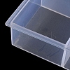 12 Grids Transparent Plastic Jewelry Trays CON-K002-02C-4