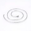 304 Stainless Steel Cable Chains Necklaces NJEW-F226-04P-05-1