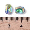 Glass Rhinestone Cabochons RGLA-L029-01A-SPLA-3