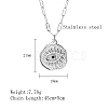 304 Stainless Steel Pendant Necklaces QZ6999-7-1