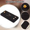 Microfiber Rings & Necklace & Earrings Display Stand ODIS-WH0002-85-4