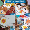 MAYJOYDIY US 1 Set PET Hollow Out Drawing Painting Stencils DIY-MA0005-22A-6