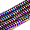 Electroplate Non-magnetic Synthetic Hematite Beads Strands G-T061-42C-1