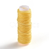 Waxed Polyester Cord YC-WH0007-03B-28-2