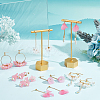 SUNNYCLUE DIY Flower Drop Earring Making Kits DIY-SC0019-64-4