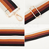 Stripe Pattern Cotton Fabric Bag Straps FIND-WH0001-56B-3