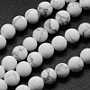 Natural Howlite Beads Strands X-G-D696-4mm-1