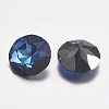 Faceted Glass Rhinestone Charms RGLA-F051-10mm-001BB-2