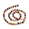Natural Mookaite Beads Strands G-P463-04-3
