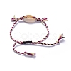 Braided Bracelets BJEW-JB05060-04-2