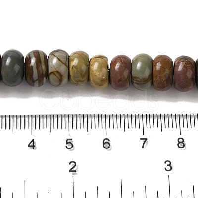 Natural Picasso Jasper Beads Strands G-Q161-B01-03-1