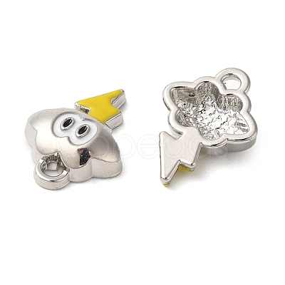 Rack Plating Alloy Charms FIND-I039-017P-05-1