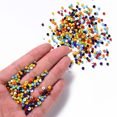 Glass Seed Beads SEED-A010-3mm-51-1