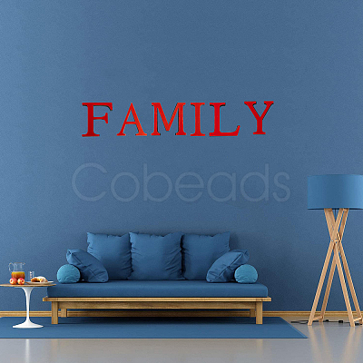 CREATCABIN Acrylic Mirror Wall Stickers Decal DIY-CN0001-13B-F-1