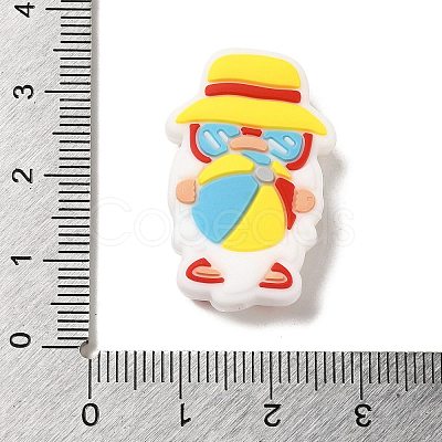 Silicone Beads Silicone Focal Beads for Bracelet Necklace Keychain Jewelry Making FIND-M013-01B-1