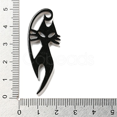 Halloween Theme Acrylic Pendants OACR-P026-G01-1