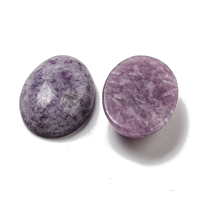 Natural Lepidolite Cabochons X-G-C115-01A-42-1