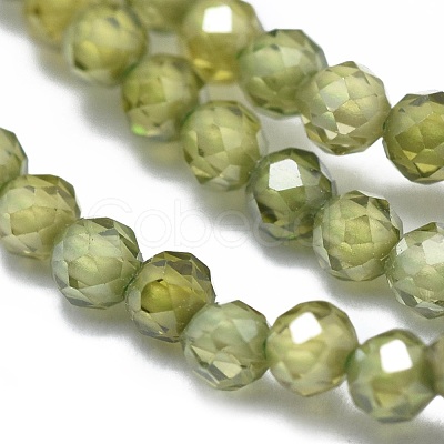 Cubic Zirconia Beads Strands G-G792-47-04A-1