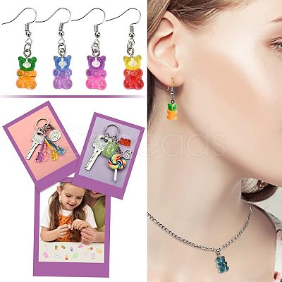 DIY Resin Pendants Sets DIY-SZ0001-10-1