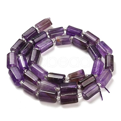 Natural Amethyst Beads Strands G-G068-A01-01-1