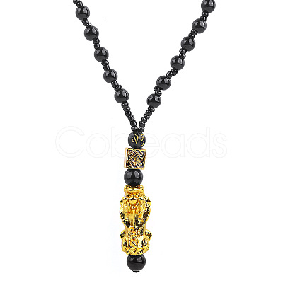 3D Piyao Pendant Necklace for Men SG8314-1-1