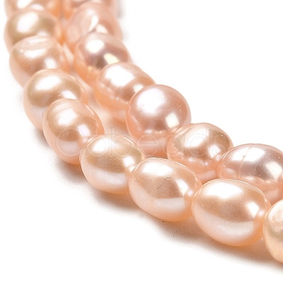 Natural Cultured Freshwater Pearl Beads Strands PEAR-E016-071-1