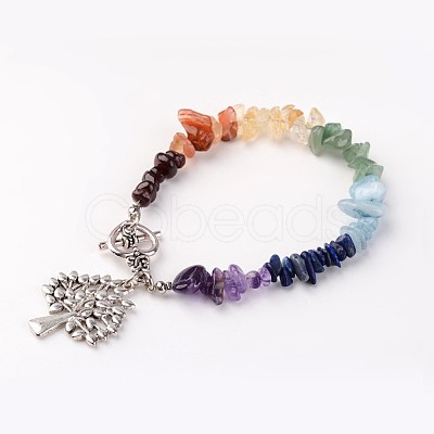 Chakra Jewelry BJEW-JB02340-04-1