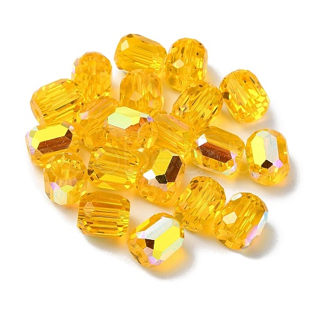 AB Color Plated Glass Beads GLAA-F108-12B-13-1