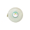 Plastic Tape Measures, Flat Round, Penguin, Dark Sea Green, 4.9cm