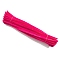 DIY Plush Sticks, with Iron Core, Pipe Cleaners, Kid Craft Material, Fuchsia, 300mm, 100pcs/set