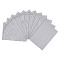 12Pcs Rectangle Glass Fiber Net Patches, Sewer Net, Window Screen Repair Net, Gray, 180x130x0.2mm