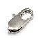 Tarnish Resistant 304 Stainless Steel Lobster Claw Clasps, Stainless Steel Color, 18x9x4mm, Hole: 2x4mm