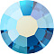 Preciosa&reg MAXIMA Crystal No Hotfix Flatback Stones, Czech Crystal, Dura Foiling, Round(438 11 615 Chaton Rose), 60310 200 Capri Blue AB, SS8(2.3~2.5mm)