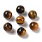 Natural Tiger Eye No Hole Sphere Beads, Round, 10mm