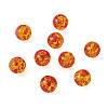 Resin Imitation Amber Beads CRES-TA0001-17-21