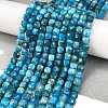 Natural Apatite Beads Strands G-E560-A07-4mm-A-2