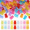 Pandahall 200Pcs Transparent Acrylic Beads MACR-TA0001-36-1