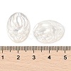 Natural White Shell Carved Cabochons SSHEL-I026-22A-3