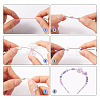 DIY Cute Cartoon Hair Band Bracelet Making Kit DIY-TA0003-88-15