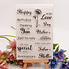 Silicone Clear Stamps DIY-A013-01-4
