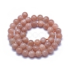 Natural Orange Sunstone Beads Strands G-D0013-76B-2
