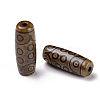 Tibetan Style dZi Beads TDZI-E004-06-1