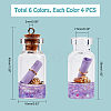   24Pcs 6 Colors Wish Bottle Pendants CRES-PH0023-33-2