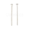 Brass Flat Head Pins KK-H446-02P-1